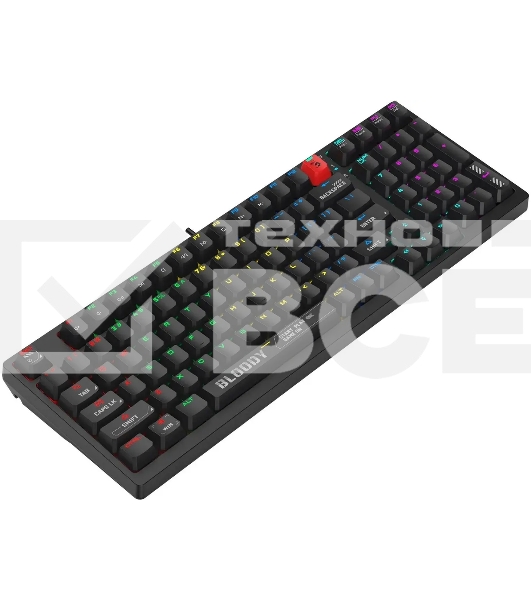 Клавиатура A4Tech Bloody S98 (S98 BLACK) проводная USB черный