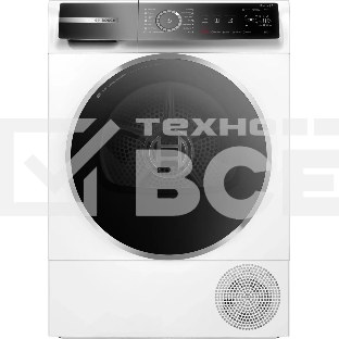 Сушильная машина Bosch Serie 8 WQB245B0ME белый, с английской панелью