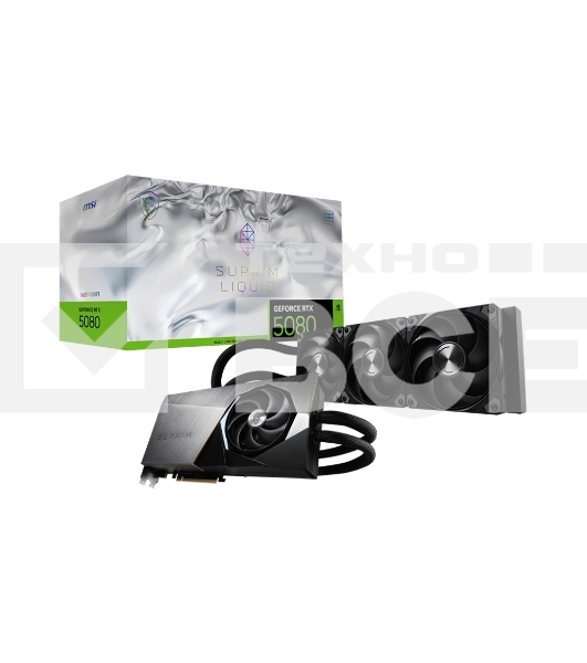 Видеокарта MSI RTX5080 16G SUPRIM LIQUID SOC 16GB GDDR7 256bit 3xDP HDMI RTL