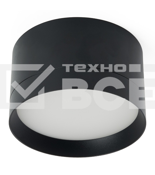 Светильник FERON HL370 ДПО-25w GX70 без лампы черный