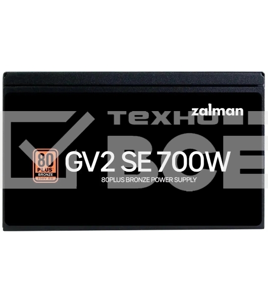 Блок питания Zalman ZM700-GV2SE 700 Вт, 80 PLUS BRONZE, 120 мм, немодульный, чёрный