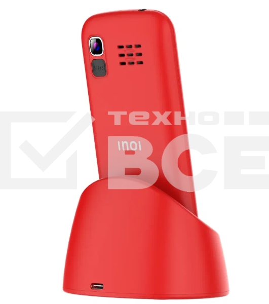Мобильный телефон INOI 148 Senior 4G красный