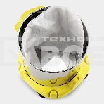 Строительный пылесос Karcher WD 2 Plus S V-15/4/18 желтый, 1000 Вт, уборка сухая/сбор воды, пылесборник мешок/контейнер, 15 л, фото8