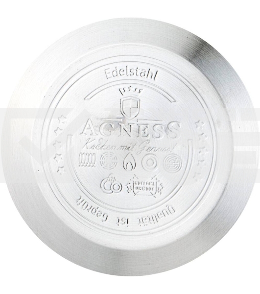 Чайник для плиты AGNESS 907-064 нерж. 2,5 л