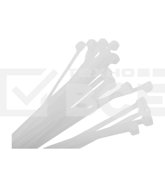 Хомут кабельный 2.5х150 нейл. белый (уп. 100 шт) EKF plc-c-2.5x150