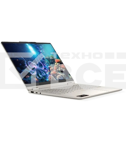 Ноутбук Lenovo Yoga 7 14AKP10 Ryzen AI 7 350 24Gb SSD1Tb AMD Radeon 860M 14' OLED Touch WUXGA (1920x1200) без ОС beige WiFi BT Cam (83JR0062RK)