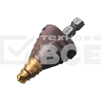 Сверло ступенчатое Denzel 9-12-15-18-21-24-27-30-33-36 мм, Р6М5К5, 6-гр. хвостовик 723615, фото 1