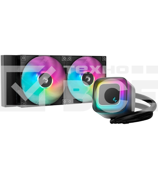 Система жидкостного охлаждения DeepСool LE240 V2 черный (R-LE240-BKAMMC-G-2)