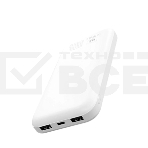 Портативный аккумулятор MORE CHOICE (4620202552907) PB25-10 белый - 10000mAh 2USB, фото5