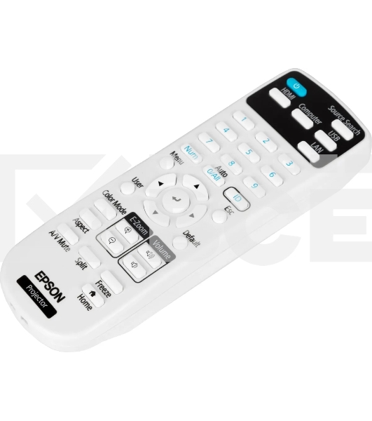 Проектор Epson EB-E01 белый (LCD, 1024 x768, 3300Lm, 15000:1, 2.4 kg) (V11H971040)