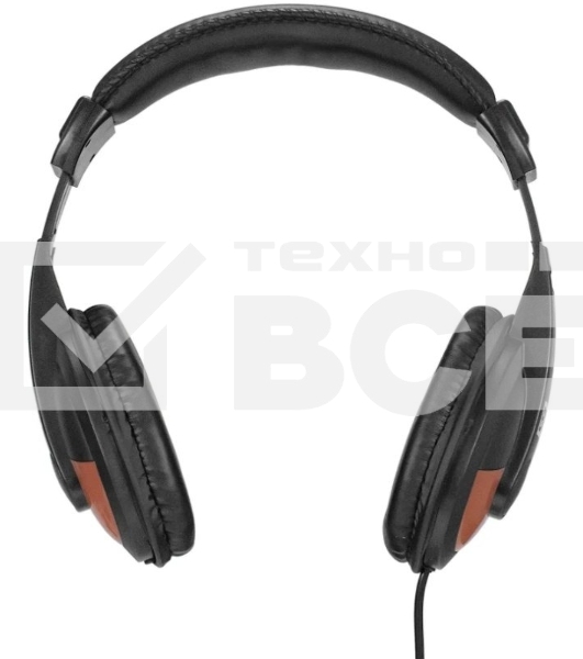 Гарнитура проводная полноразмерная с микрофоном (гарнитура) ExeGate Office HS-130S (2x3.5мм, динамик 40мм, 20-20000Гц, длина кабеля 2.2м, регулировка громкости)