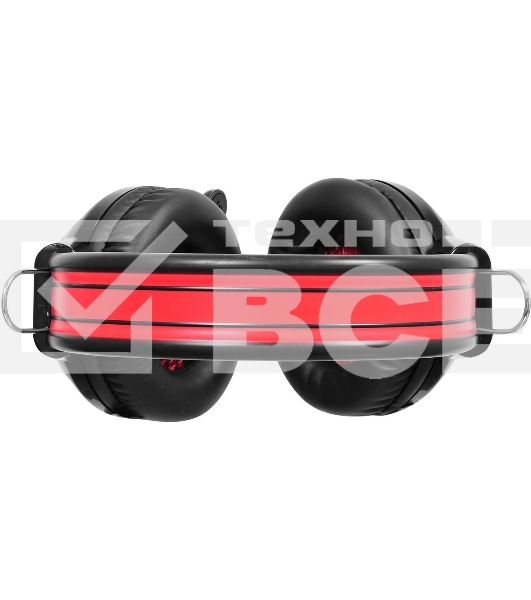 Проводные наушники Oklick HS-G300 черный/красный, полноразмерные, jack 3.5 мм