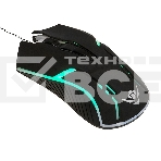 Комплект клавиатура+мышь Nakatomi KMG-2305U проводной, USB, 1600 DPI, черный, фото3