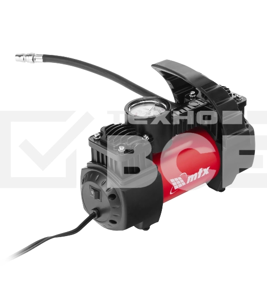 Компрессор автомобильный MTX C-75, 12 В, 10 атм., 75 л/мин