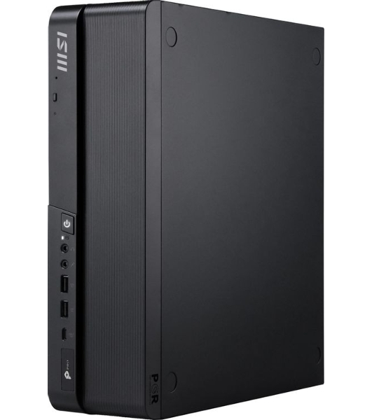 ПК Мини MSI Pro DP80 A14TAG-207XRU i5 14400F (2.5) 16Gb SSD512Gb RTX3050 6Gb CR без ОС 2xGbitEth WiFi BT 300W черный (9S6-B20821-207)