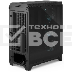 Корпус Fractal Design Meshify 3 Black RGB TG Light Tint, Midi-Tower, чёрный, 3 x 140 мм, фото2