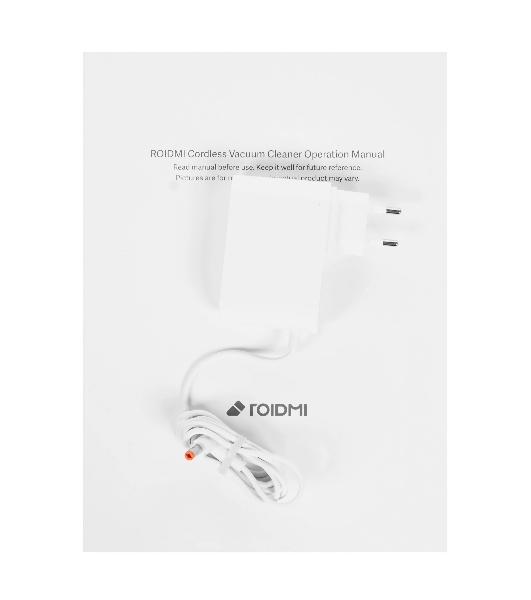 Пылесос вертикальный Roidmi S1E (XCQ17RM) белый/голубой, питание от аккумулятора, 100 Вт, уборка сухая, пылесборник 0.4 л