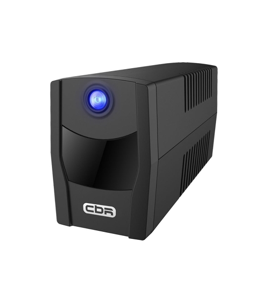 Источник бесперебойного питания CBR QTM-650T-2F-LCUC / 650ВА / 360Вт / 2 x Shuko, HID-USB, RJ45/11