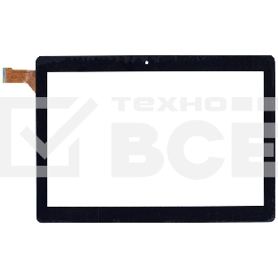 Сенсорное стекло (тачскрин) для Digma Optima 1023N 3G (TS1186MG), черное
