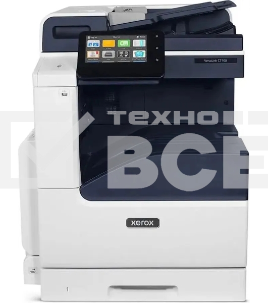 МФУ лазерный Xerox VersaLink C7125/30/35 (C7101V_D), A3, цветной, печ. до 30 стр/мин. (А4) до 17 стр/мин. (А3), скан. до 80 стр/мин., 2400 x 1200 dpi (печать) 600x600dpi (скан.), RJ-45, NFC, Air Print, Mopria