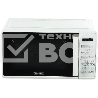 Микроволновая печь Galanz MOS-2010DW белый, 20 л, 700 Вт, переключатели - сенсор