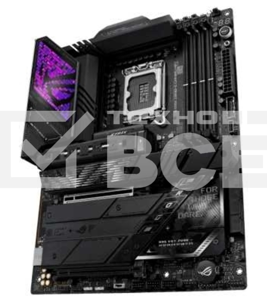 Материнская плата ASUS ROG STRIX Z890-E GAMING WIFI, LGA 1851, Intel Z890, 4xDDR5, 4xSATA, 7xM.2, 1xPCIe 5.0 x16, 1xPCIe 4.0 x16, 1xHDMI, 1xDP, 2xUSB-C Thunderbolt 4, 7xUSB-A 3.2 Gen 2, 3xUSB-A 3.2 Gen 1, 2xUSB-C 3.2 Gen 2x2, 1x 5Gb LAN, 2x3.5 мм, 7.1, AT