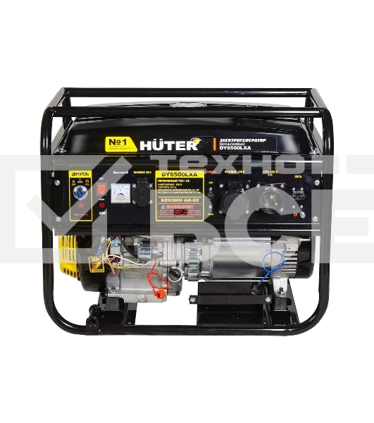 Электрогенератор бензиновый Huter DY6500LXA, 5.5 кВт, 71 дБ, 74 кг