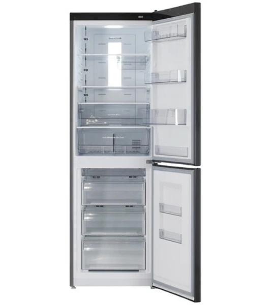 Холодильник Atlant ХМ-4621-159-ND черный металлик двухкамерный 211/94л морозилка снизу, No Frost