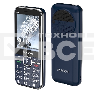 Мобильный телефон Maxvi P18i синий