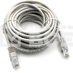 Патч-корд Buro UTP-5E-10M-G-LSZH UTP серый cat.5E RJ-45 (m)-RJ-45 (m) 10м, фото 1