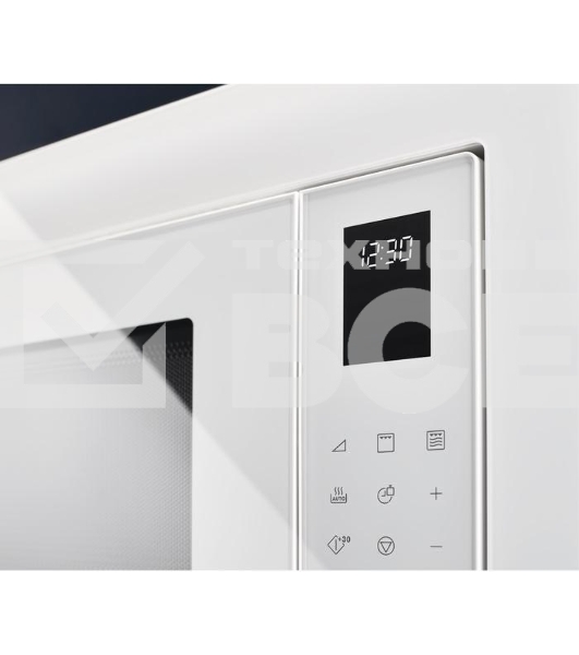 Микроволновая печь встраиваемая Electrolux LMS4253TMW белый, 25 л, 900 Вт, переключатели - сенсорные Touch Control