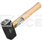 Кувалда Deli DL448010 1000 гр, деревянная рукоять, фото 1