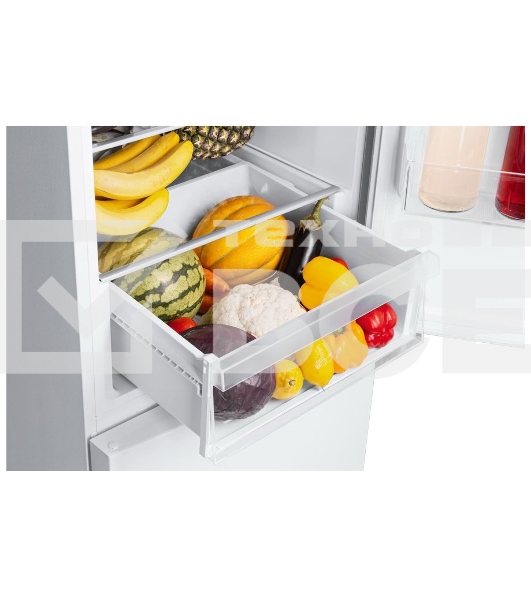 Холодильник Haier CEF537AWD белый двухкамерный 263/105 л морозилка снизу, No Frost