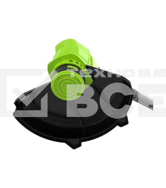 Триммер Greenworks 25 см, авт., 24V, с АБ 2 А.ч. и ЗУ слайдер 2,0А 2107207SA