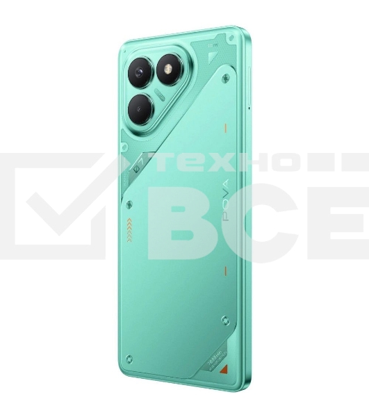 Смартфон Tecno POVA 7 Neo 8/256Gb, бирюзовый