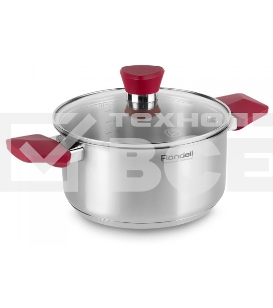 Набор посуды Rondell Strike RDS-1664 (ST) стальной