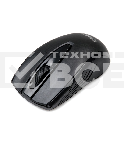 Мышь беспроводная Dialog Comfort MROC-17U черный, 1200 dpi, радиоканал, USB, кнопки - 3