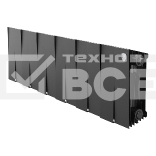 Радиатор Royal Thermo PianoForte 200 /Noir Sable - 12 секц.