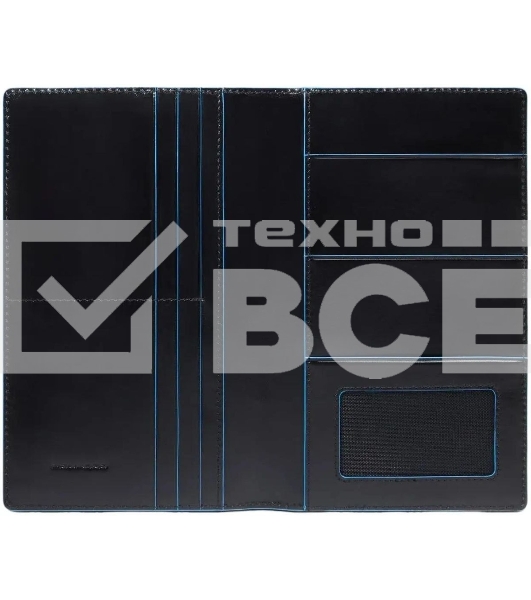 Обложка для документов Piquadro Blue Square PP6805B2R/N черный