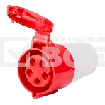 Розетка Rexant 225 переносная 3Р+РЕ+N 32А 380 В IP44, фото 1