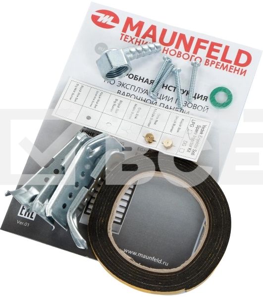 Газовая варочная панель Maunfeld EGHE.32.6CB/G