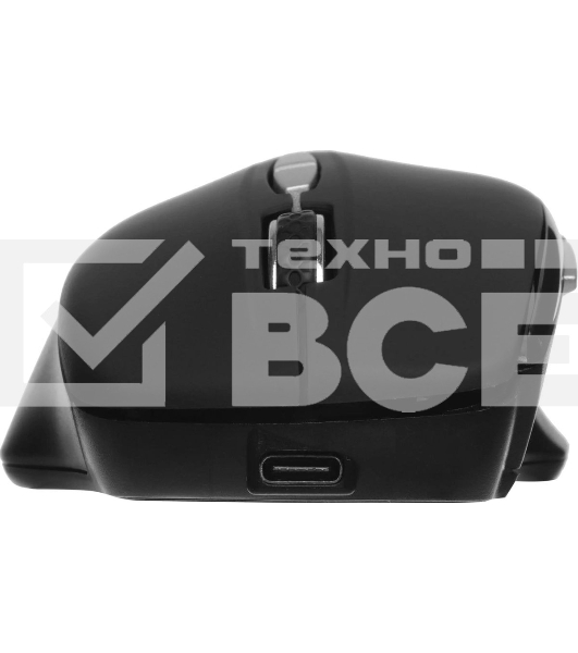 Мышь беспроводная SVEN RX-590SW черный, 1600 dpi, радиоканал, Bluetooth, USB, кнопки - 7