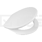 Сиденье для унитаза Виктория белое, фото 1