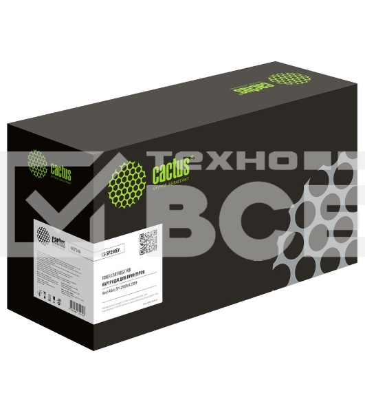 Картридж лазерный Cactus CS-SP250EY 407546 желтый (1600стр.) для Ricoh Aficio SP C261SFNw