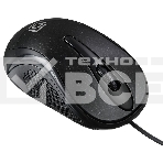 Мышь проводная Oklick 385M черный, 1000 dpi, USB, кнопки - 3, фото2