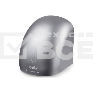 Сушилка для рук Ballu BAHD-2000DM, электрическая, серебро