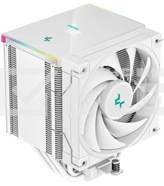 Кулер для процессора DEEPCOOL AK500 DIGITAL WH белый, 120 мм, алюминий/медь, 1850 об/мин, 28 дБ, 4 pin, 240 Вт, 160 мм