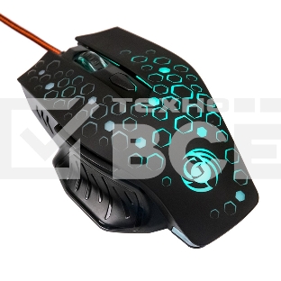 Мышь проводная Dialog Gan-Kata MGK-11U черный, 2400 dpi, USB, кнопки - 6