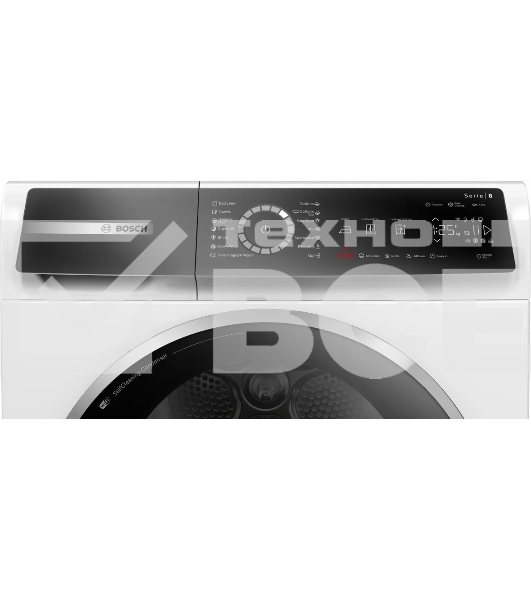 Сушильная машина Bosch Serie 8 WQB245B0ME белый, с английской панелью