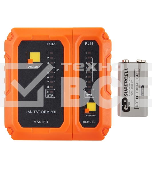 Тестер Lanmaster LAN-TST-WRM-300